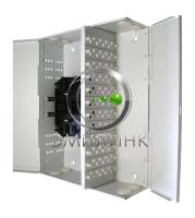 Кросс настенный, предсобранный, 64 порта FC/UPC, 9/125 мкм