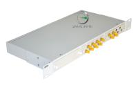 Кросс 19, предсобранный 1U, 12 портов ST/UPC, 50/125 мкм