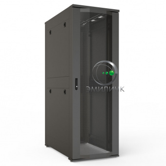 19 серверный шкаф ПРОЦОД 45U 600х1070 мм, передняя дверь перфорация, задние двери двойная перфорация