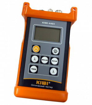 KIWI-4455 Оптический тестер (1310/1550/1650нм), встроенный VFL до 10км
