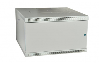 Шкаф телекоммуникационный настенный разборный со съемными боковыми стенками 19”,9U(600x650), ШТ-НСрМ-9U-600-650-М дверь металл