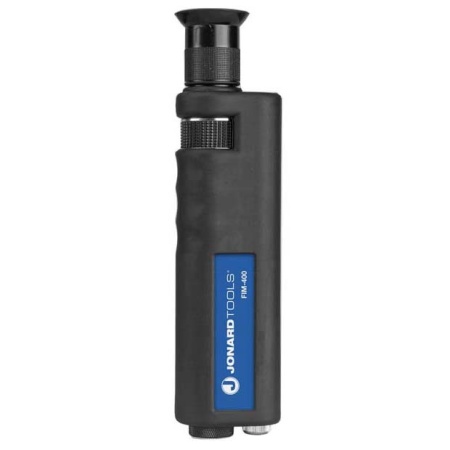 Jonard Tools FIM-400 - Микроскоп для контроля чистоты торцов оптических коннекторов FC, SC, ST, LC (увеличение 400х)