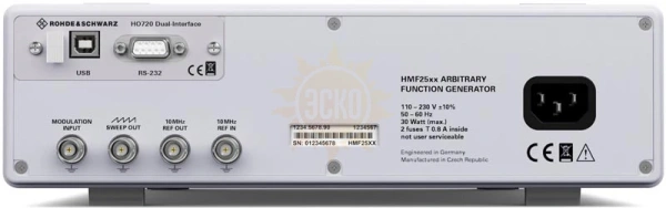 Фото HMF2550 — генератор произвольных функций