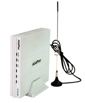 AddPac	ADD-AP-GS1001C  - VoIP-GSM шлюз, 1 GSM канал, SIP &amp; H.323, CallBack, SMS. Порты 1xFXO, Ethernet 2x10/100
