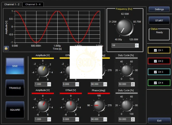 Фото Генератор AКИП-3404  Arb-Студия (c опцией D)
