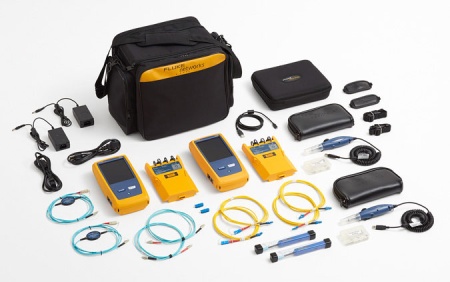 Оптический тестер CertiFiber Pro на платформе Versiv2 с Quad OLTS модулями и видеомикроскопом